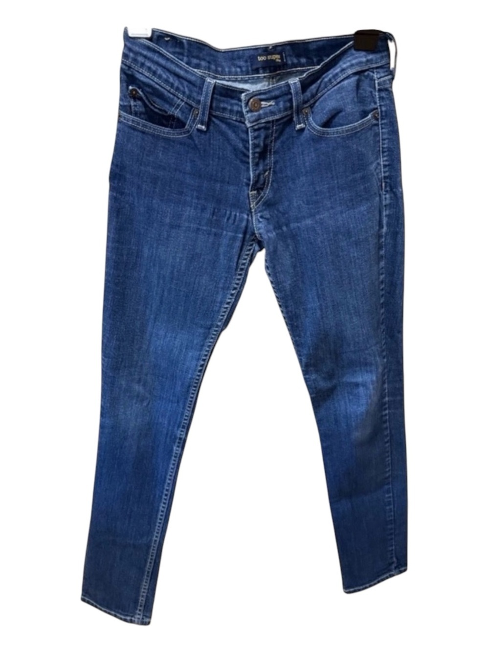 Levis 524 Superlow Low Rise Jeans 9 Juniors Stretch Y2K Embellished Studs